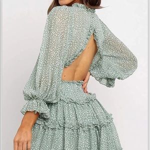 Backless summer dress